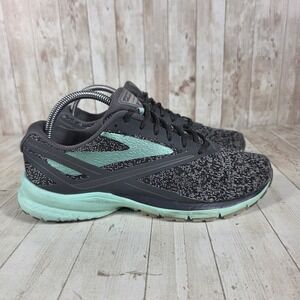 Brooks Launch 4 Women's Running Shoes Grey Aqua Sz 9.5